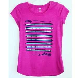 Old Navy Girls Graphic Tee (EUC), Sz: XL (14)